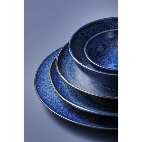 Bowl Palmer Kiryu 6.7 inch 23.5 FL OZ Blue Porcelain [ Set of 5 ]