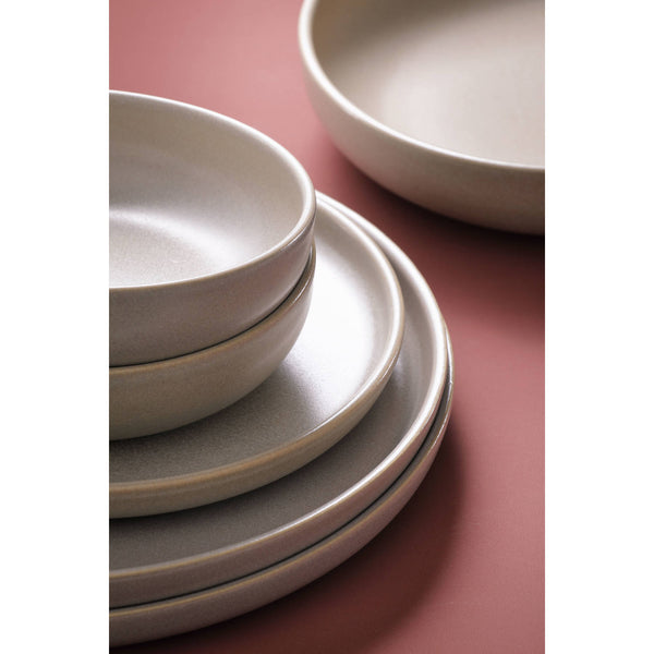 Bowl Palmer Sandy Loam 6.2 inch 50 cl Grey Stoneware [ Set of 6 ]